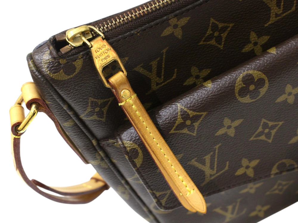 LOUIS VUITTON Mabillon Crossbody Bag Monogram Brown LV